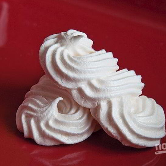 Рецепт безе из французской меренги