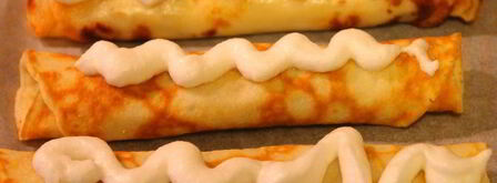 французские блинчики с яблоками и безе. Шаг 7