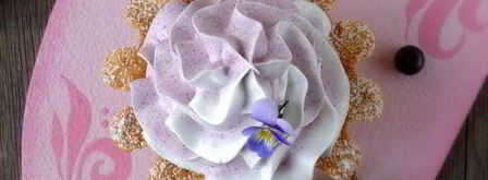 корзиночки с черничным кердом и безе. Шаг 17