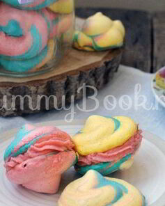 Разноцветное безе