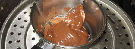 семифреддо с безе и шоколадной пастой. Шаг 3