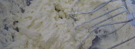 семифреддо с безе и шоколадной пастой. Шаг 4