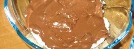 семифреддо с безе и шоколадной пастой. Шаг 7