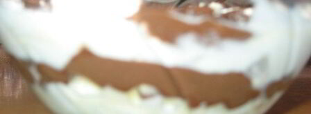 семифреддо с безе и шоколадной пастой. Шаг 8