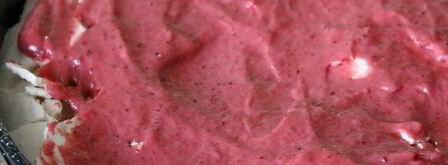 торт-безе с брусничным курдом. Шаг 10