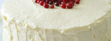 торт-безе с брусничным курдом. Шаг 11