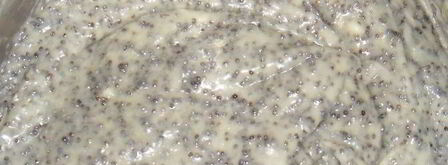 торт-безе с маково-сливочным кремом. Шаг 3