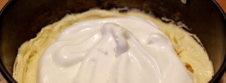 торт-безе с малиной. Шаг 3