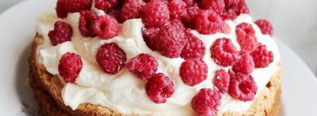 торт-безе с малиной. Шаг 5