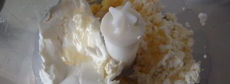 торт-безе с творожно-малиновой начинкой. Шаг 5