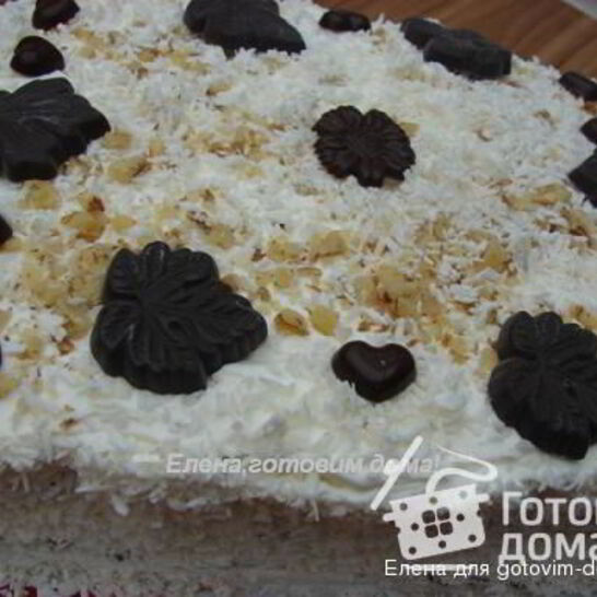 Рецепт торта-безе воздушного хруст без муки