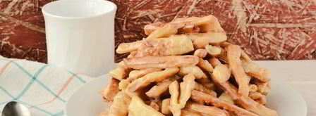 чак-чак со сгущенкой. Шаг 16