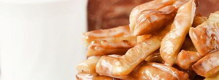 чак-чак со сгущенкой. Шаг 17