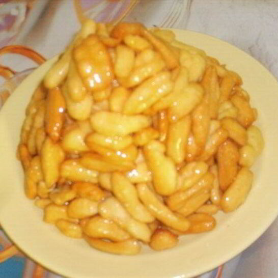 Рецепт крупного чак-чака