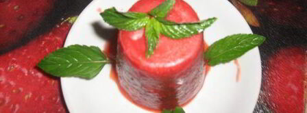 десерт strawberry ice. Шаг 5