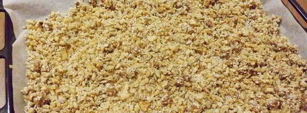 домашняя гранола с отрубями. Шаг 9