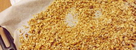 домашняя гранола с отрубями. Шаг 10