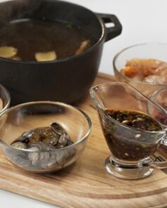 Фондю из морепродуктов