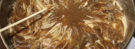 чизкейк халва-кофе-кардамон. Шаг 10