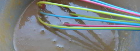 грушевые лодочки с пряником и халвой. Шаг 12