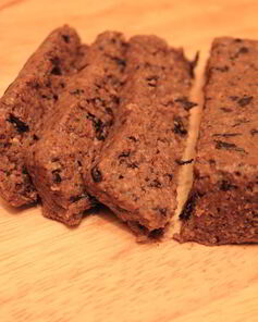 Халва с отрубями и изюмом