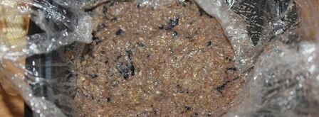 халва с отрубями и изюмом. Шаг 6