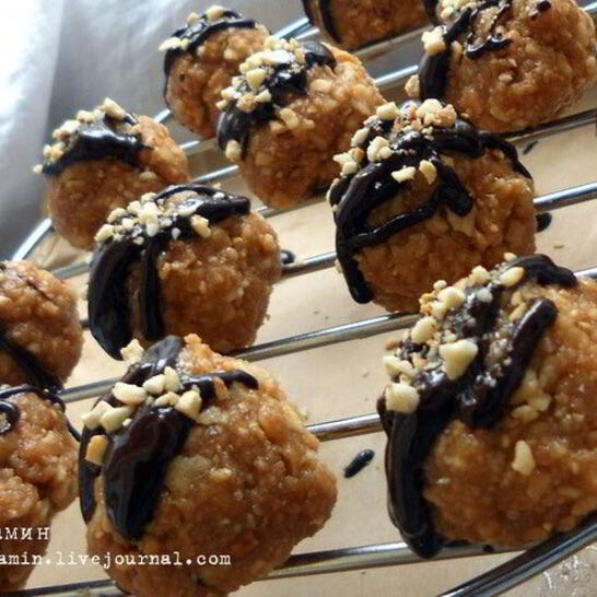 Рецепт конфет с халвой и кленовым сиропом