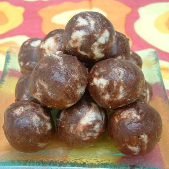 Рецепт трюфелей из халвы