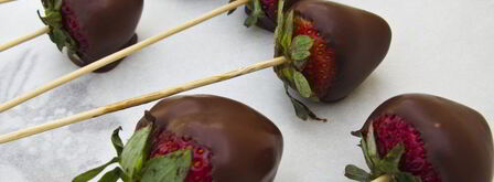 клубника в шоколаде. Шаг 7