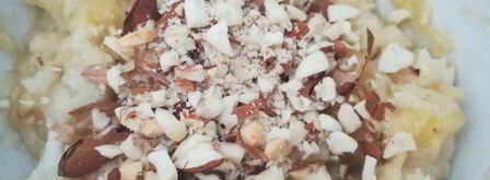 конфеты из урбеча и банана. Шаг 4