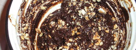 конфеты с двумя видами шоколада, с орехами и сухофруктами. Шаг 4