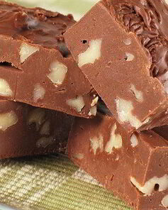 Шоколадные конфеты с грецкими орехами