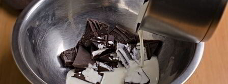 шоколадные конфеты с начинкой из имбирных цукатов. Шаг 3