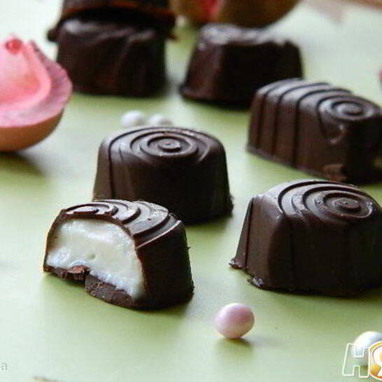 Рецепт шоколадных конфет с творожным сыром