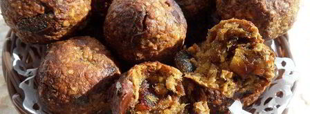 запеченные шарики-конфеты. Шаг 12