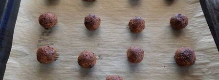 запеченные шарики-конфеты. Шаг 10