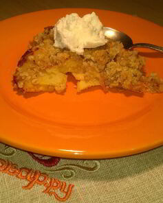 Крамбл с хурмой