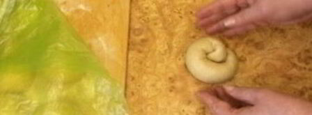 булочки улитки с заварным кремом. Шаг 8