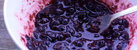 черничный крем. Шаг 4