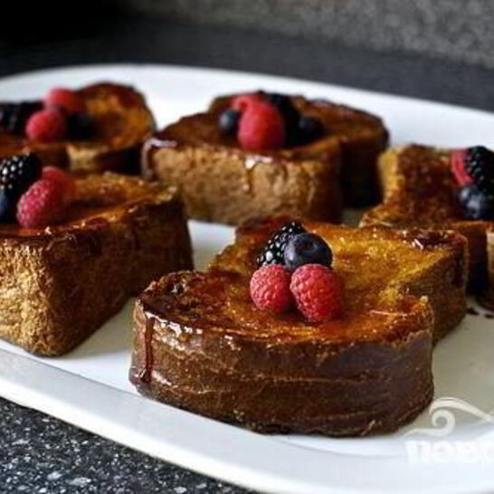 Рецепт французских тостов крем-брюле