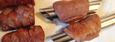 канноли с каштановым кремом. Шаг 4