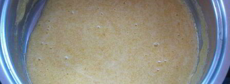 кростата с клубникой и миндальным заварным кремом. Шаг 6