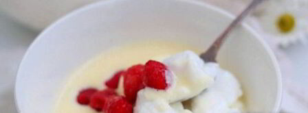 снежки с малиной и кремом. Шаг 5