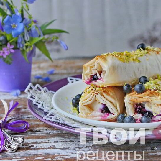 Рецепт трубочек с кремом