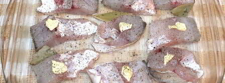 запеченный судак с яичным кремом. Шаг 3