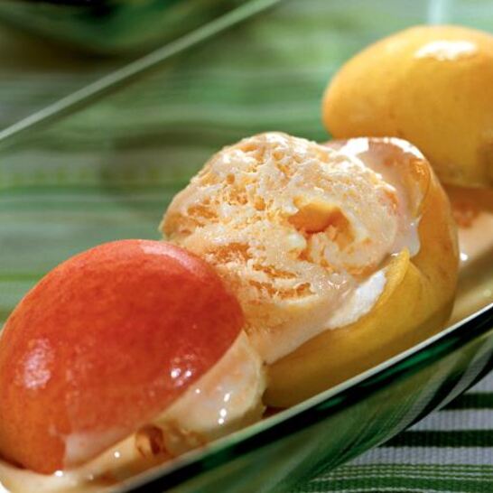 Рецепт абрикосового пломбира