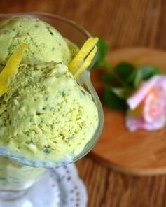 Базиликовое мороженое