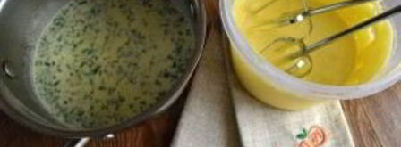 базиликовое мороженое. Шаг 4