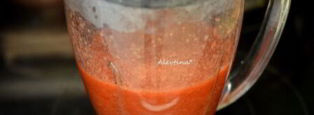 клубничное мороженое с коричневым сахаром. Шаг 3