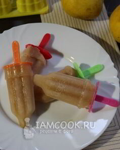 Мороженое из груш